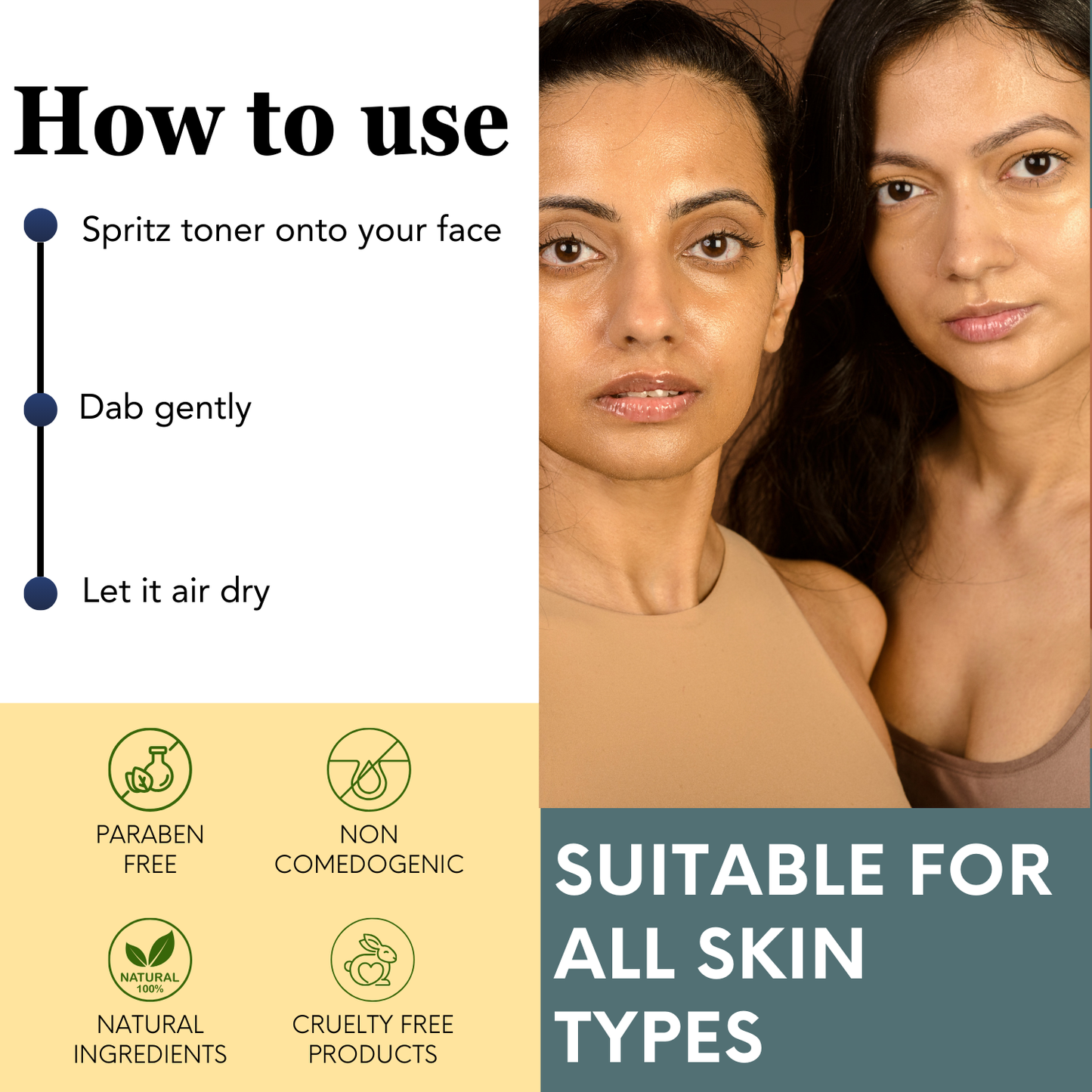 Clove & Ashwagandha Face Toner – Normal to Dry Skin