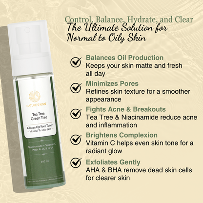 Tea Tree Toner – For Normal to Oily Skin