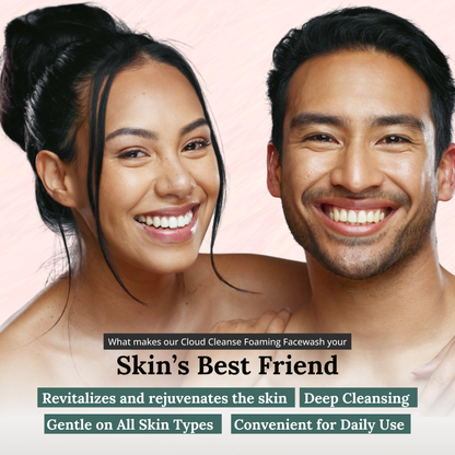 Cloud Cleanse Foaming Face Wash – Aloe & Honey