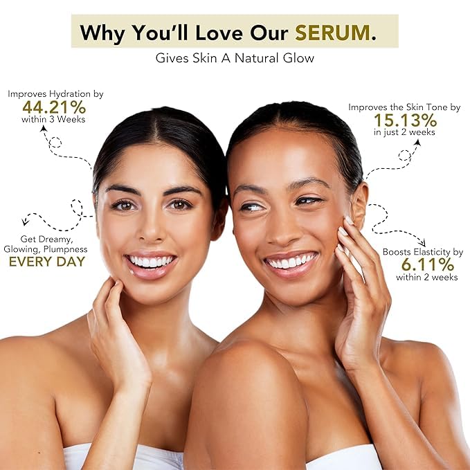 Nature’s Kinn Skincare Combo | Pure Radiance Brightening Serum + Dew All Day Hydrating Face Cream (30ml + 50g Combo Pack)