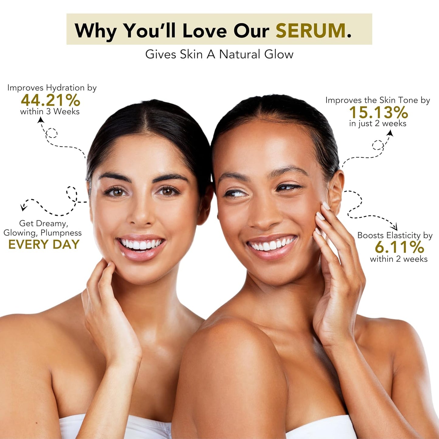 Nature’s Kinn Midnight Miracle Night Cream & Pure Radiance Serum Combo | 50gm + 30ml (Pack of 2)